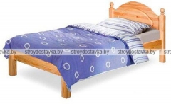 Кровать односпальная с заглушкой без ножной спинки "Лотос" Б-1089-08