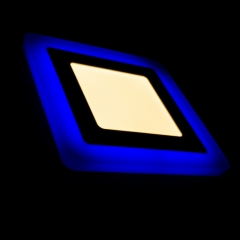 Светильник LED ультратонкий TruEnergy с декоративной подсветкой 6+3W